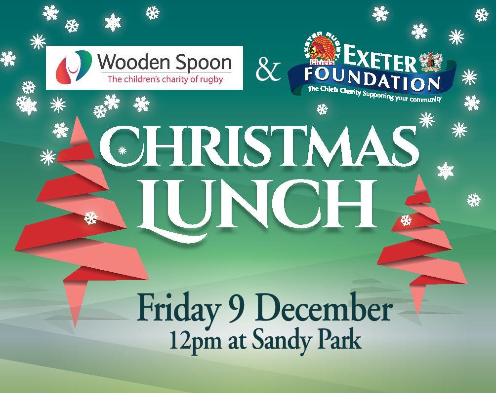Wooden Spoon & Exeter Foundation Christmas Lunch The Exeter Daily
